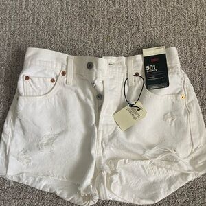 Levi’s 501 High-Rise Denim Shorts